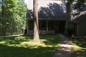 Reelsville House | 7 Bedroom Lake House with miles of Wooded Trails