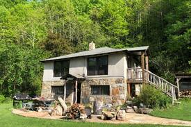 Banner Elk House | Stone Cottage on the Elk River (Whole House)