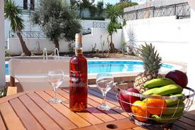 Dempla Villa | Villa Elmanda with pool,cool view,near the beach!!