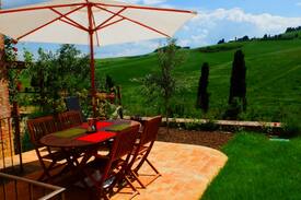 Pienza House | 'Villa i Girasoli' Monticchiello Home with a View
