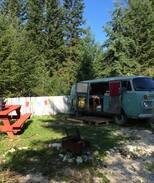 Golden RV Rental | Camping in the Woods