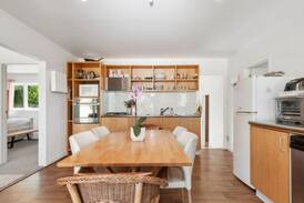 Whangateau House | Blue bach by the beach!