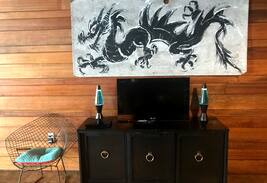 Southeast Pensacola Apartment | Waterworks Building Red Room