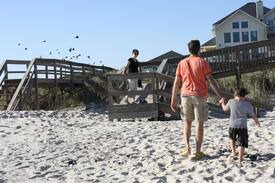 Surfside Beach House | The Bluewater Star Beachfront w/private walkway
