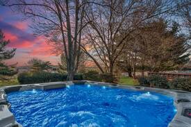 Cherryville House | Private heated Indoor pool and XL outdoor hot tub
