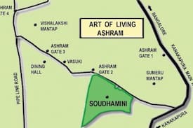 Agara Apartment | Art of Living Ashram : 1BHK @ Soudhamini Apartment