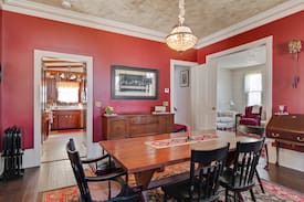 Canal Fulton House | Tandem Trails Guestroom- Charming Century home