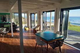 Pukehina House | Kiripaka Beachfront Bach ... WOW