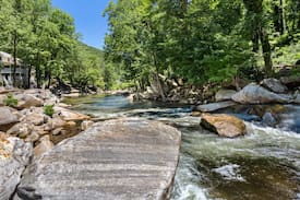 Chimney Rock Cabin | Cascading Falls - Mr Lake Lure Vacation Rentals