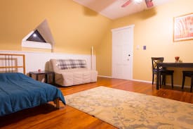 Northwest Philadelphia House | The Sunflower Room at a Historic Germantown home.