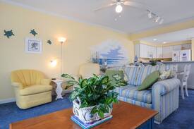 Little Salisbury Apartment | Island Cabana 303 - Ocean Block Condo w/ Partial Ocean View!