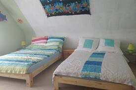Hundsbach Apartment | schöne 4-Zi.-Familien-/Ferienwohnung am Waldrand