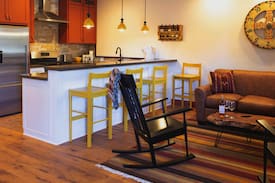 Los Alamos Apartment | The Oakley at the Los Alamos Mercantile.