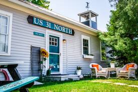 Kewadin Cabin | Torch Lake Schoolhouse: Lake Michigan Unit
