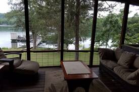 Lost Bridge Village Cabin | Uncle Fuzzys-2 Lakefront Cabins-Swim Dock-Wildlife