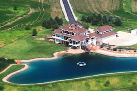 Shelby County House | Valley View with a Pond