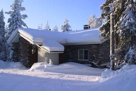 Rukatunturi Villa | Log cabin/Jyhkeä kelomökki Pyhäranta 8