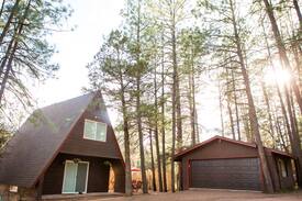 Payson Cabin | Luxury A-Frame Cabin in the Woods, Near Payson