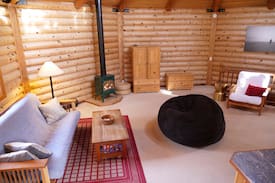 Nehalem Cabin | Unique Octagon Log Cabin