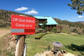 Wheeler County Apartment | Off Grid Ranch's Apt Back side of Painted Hills.