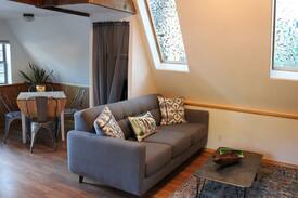 Mountainaire Cabin | KYLIE'S KABIN, the cutest a-frame in town! Dogs ✓
