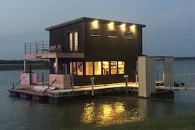 Woodway Boat Rental | Waco Houseboat as seen on Fixer Upper