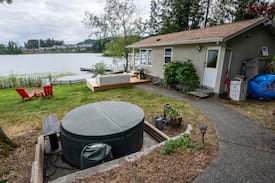 Langford Cabin | Lake Front Oasis, Hot Tub, Relax and Unwind