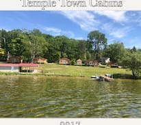 Indian River Cabin | Cabin Three - Temple Town Cabins on Mullett Lake
