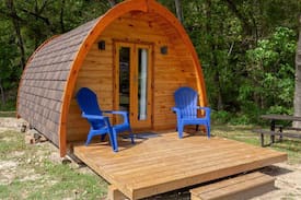 Bella Vista House | Tiny Cabin at Blowing Springs Park