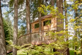 Poulsbo Bed & Breakfast | Meadowhawk Sanctuary Treehouse