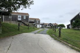 North Truro Cabin | Sunset Bluff Cottage #3-water view, private beach