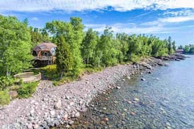 Schroeder House | Geodesic Dome Cabin on Lake Superior
