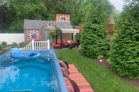 Fort Washington House | 320 sq. Ft. Moroccan Theme Tiny House w/Pool