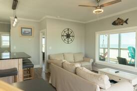 Cape San Blas House | Two Decks, One Screened-In, Gulf Front Home with the Bay Just on Other Side ~ Sippin' by the Sea