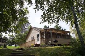 Pine River Cabin | Cousins Cabins 2 Bed Lakeside Cabin and Beach