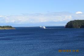 Departure Bay House | Ocean's Bay B&B beautiful view of Departure Bay