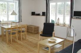 Oberhavel Apartment | Stechlinsee idyllisches Cottage im Wald 4
