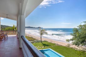 Playa Colorado House | Casa Panga Drops - right on Panga Drops Surf Break