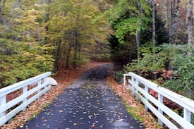Hayesville Cabin | Blackwell Branch Cabin on rushing Tusquittee Creek