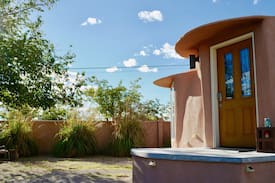 Truth or Consequences House | Off-The-Grid Dome & Private Hot Mineral Spring