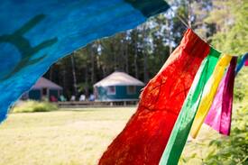 New Gloucester Other | Norumbega Green Double-Yurt, "Peace & Quiet"
