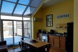 Brodhead Hotel | Sugar River Loft (Room #1) "Harpers Haven"