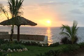Orange Bay House | Canary House, Cliffside Villa with Ocean Terrace