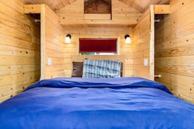 Fall Creek House | Riverfront Tiny House Retreat with Hot Tub