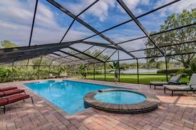Lake Brant House | Majestic Brant Manor: 8 Bdrm Lake House w/Htd Pool