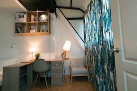 Tainan City Centre Apartment | 樸宿-拾 Simple10 2-8人 四人城堡房，鄰近車站.鄰車站孔廟及花園夜市、美術館、安平赤崁樓