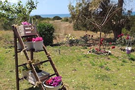 Lepreo House | Penelope's home 100m from the Sandy beach.