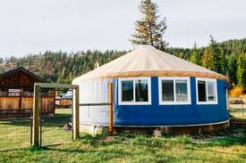 Chewelah Other | Spacious Yurt & Sauna on a Sustainable Farm