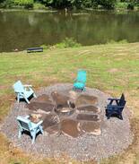 Marlinton Cabin | Rivers Edge Relaxing Log Cabin Get-Away