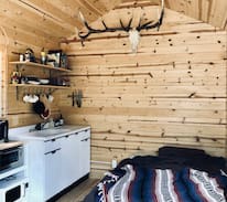Valyermo House | Tiny House Cabin / Angeles Crest Creamery